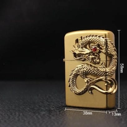 Gas Craving Dragon Lighter, Disposable Cigarette Lighter, Gas Storm Lighter, Easy To Use Flip Lighters, Classic Fashionable Lighters, Creative Retro Lighter