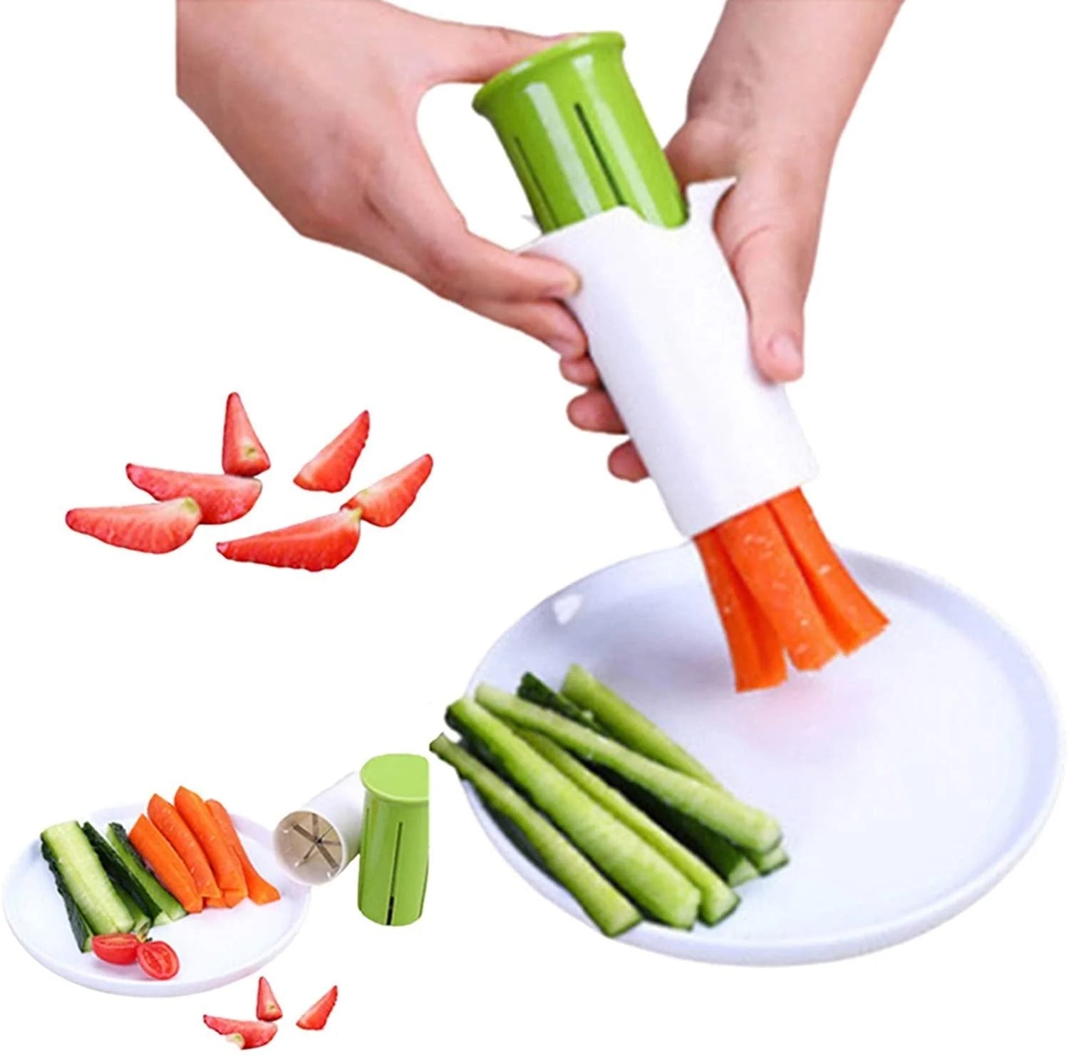 Manual Quarter Cutter, Multifunctional Vegetable Cutter, Fruit And Vegetable Shredder Cutter, Fruits Vegetable Slicer Chopper Fruits Vegetable, Kitchen Cutting Gadget