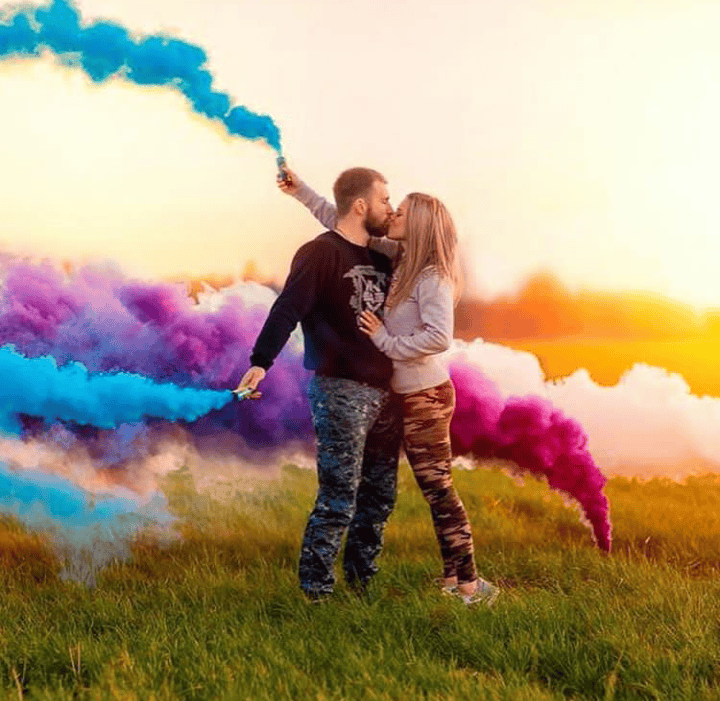 Studio Photography Smoke Bombs