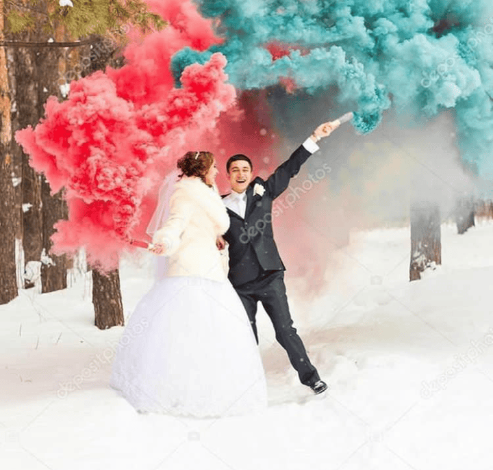 Studio Photography Smoke Bombs