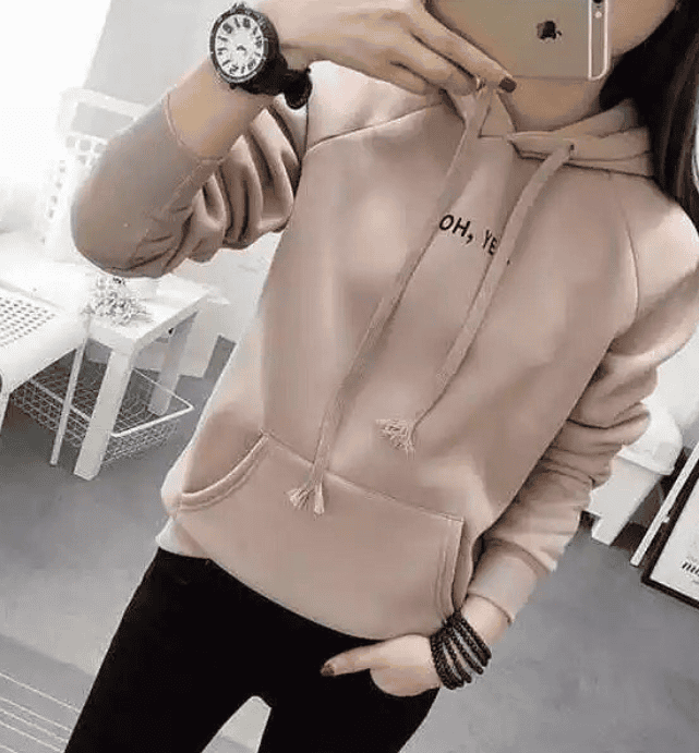 Oh Yes Hoodie eveen.pk