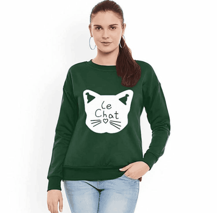 Le Chat Cat Funky Sweatshirt