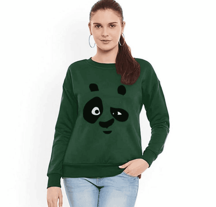 Panda Face Funky Sweatshirt
