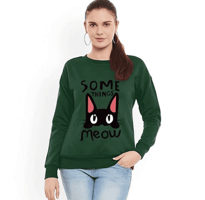 Some Thing Meow Funky Sweatshirt