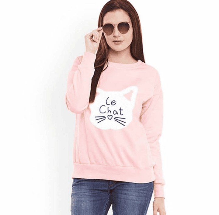 Le Chat Cat Funky Sweatshirt