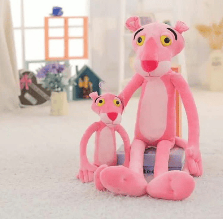 Pink Panther Stuffed Toy, Cute Animal Plush Toy, Pink Panther Stuff Animal