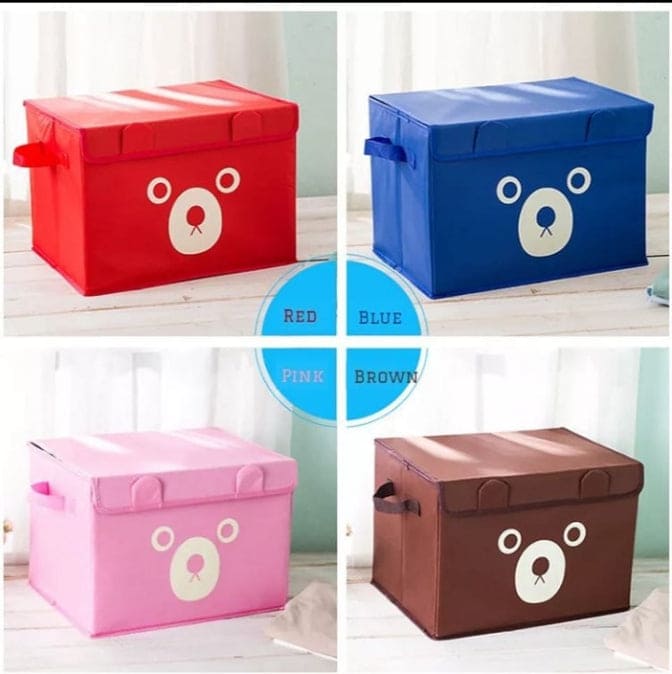Foldable Panda Storage Box, Cute Panda Cartoon Storage Box, Multifunctional Reusable Extra Large Oxford Cloth Storage Bag