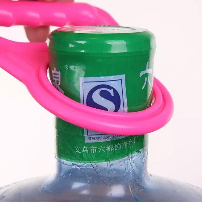 Water Carry Bottled Water Pail Bucket, Water Bottle Handle, Bottle Handle with Rubberized Anti-Slip Holder