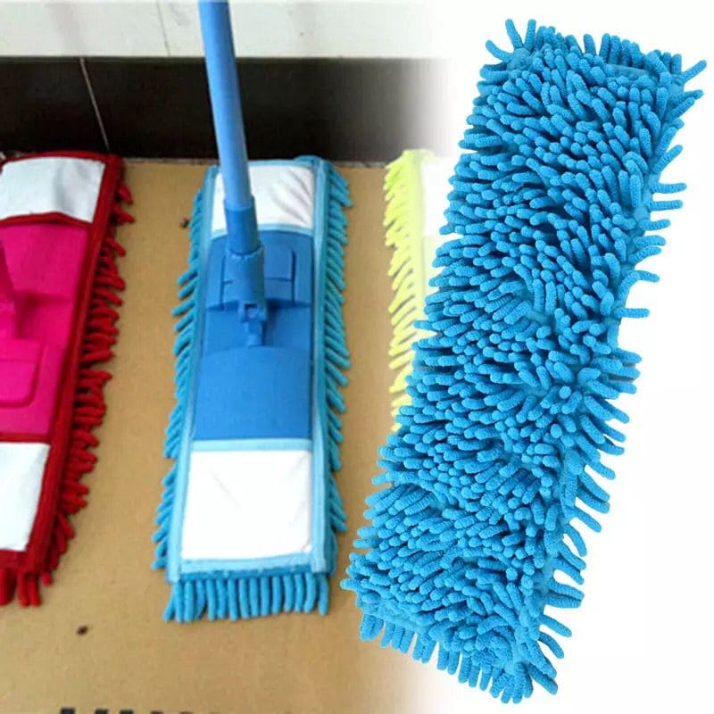 Chenille Mop Replacement Head For Floor Cleaning, Cloth Microfiber Self Wring Pads, Microfiber Mop Pads, Refill Heads for Flat Dust Mops, Floor Mop