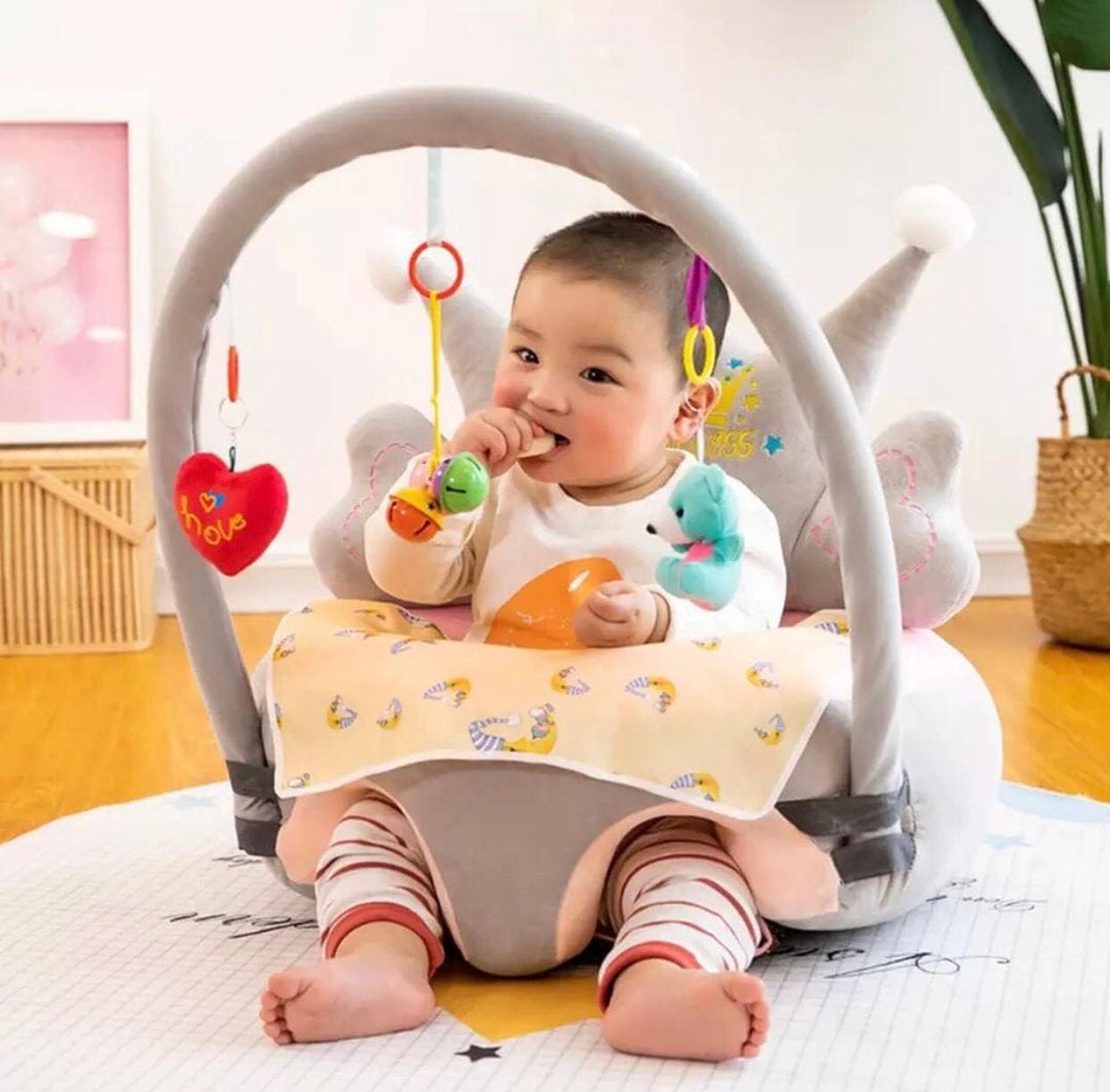 Cute baby clearance learning sofa