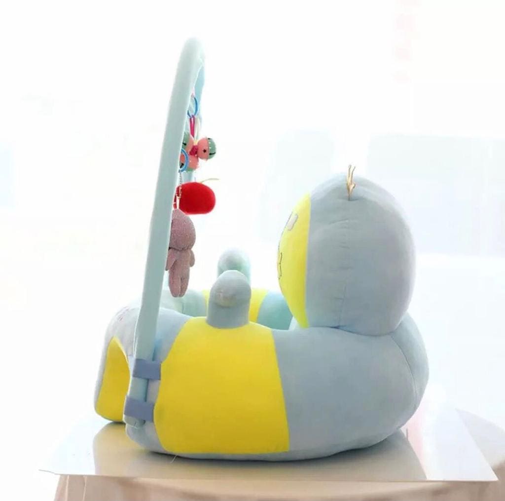 Baby Feeding Safety Seat Cartoon Support Chair, Cute Animal Baby Sofa Cover, Baby Learning Seat, Baby Sit Up Chair, Back Head Protector Baby Chair