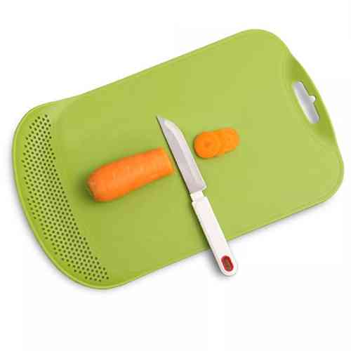 3 In 1 Drain Cutting Board, Chopping Board With Integrated Colander, Multifunctional Cutting Board, Vegetable Fruit Cutting Board