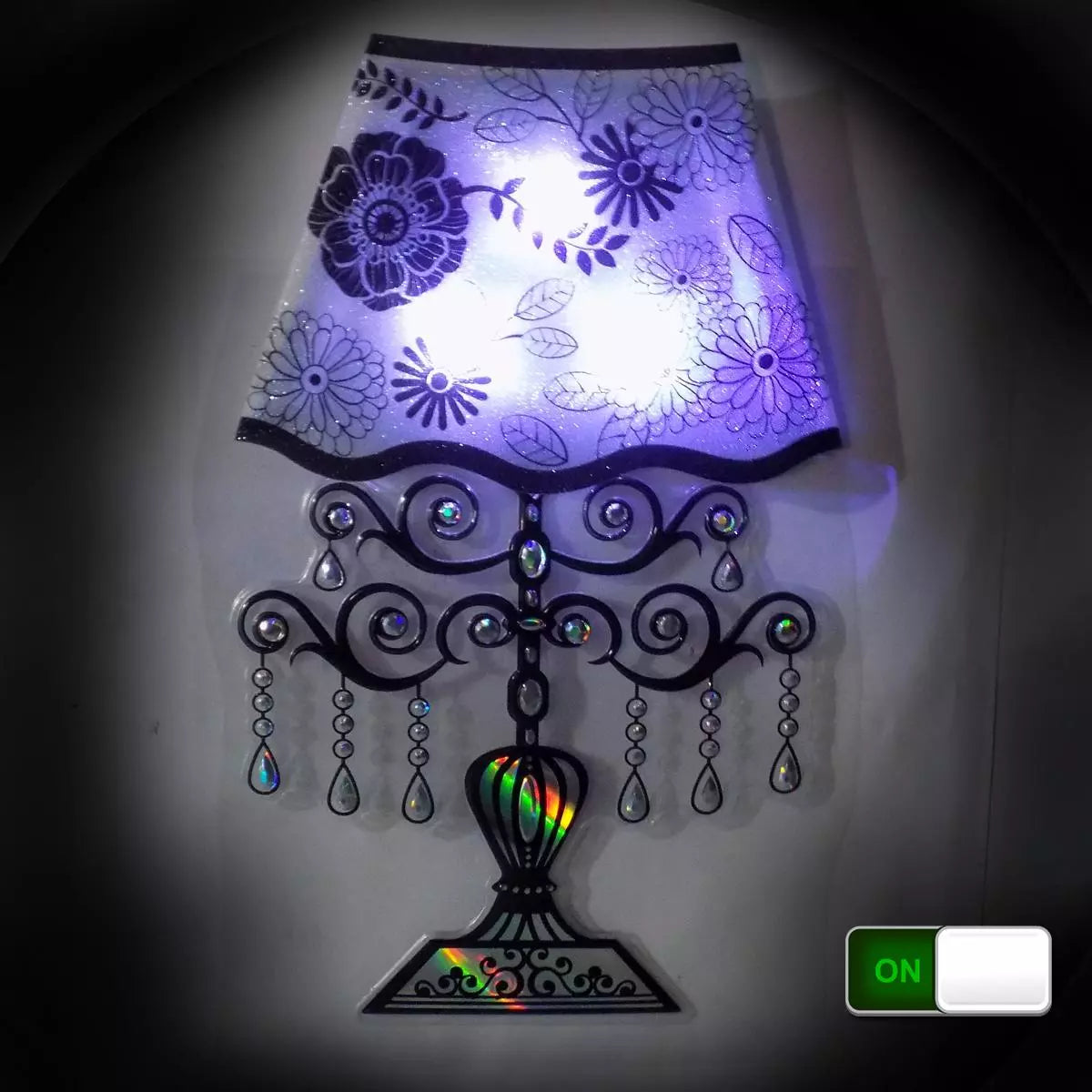 Wall LED Light Lamp Sticker, 3D LED Wall Light Night Lamp, Background Decorations LED Lamp