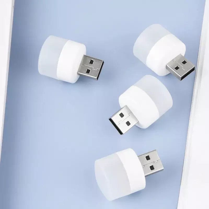 Set Of 5 5V USB Bulb, Mini LED Bulb, Night Light USB Bulb