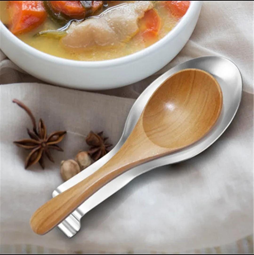 Fish Shape Stainless Steel Spoon Rest Food Clip, Hot Pot Spoon Tray, Hotel Restaurant Kitchen Utensil Holder Shelf Tray