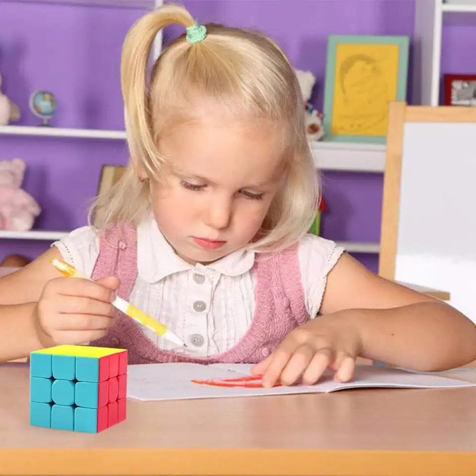 Moyu Magic Speed Cube, Puzzle Magic Cube, Professional Puzzle Toys For Children And Adult, Brain Teasers Travel Game