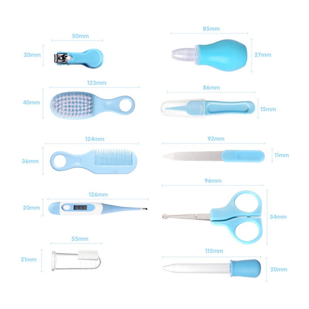 Set Of 13 Newborn Baby Health Care Kit, Baby Grooming Kit, Portable Baby Safety Care Set, Newborn Essentials Nursery Care Set