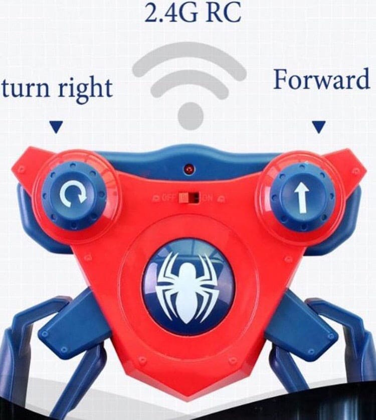 Spiderman 360˚ Degree Clockwise Rotation Skateboard, Cartoon Balance Bike Toy Remote Control With Sound Effects For Kids, Stunt Skateboard Scooter Electric Universal Rotating Toy