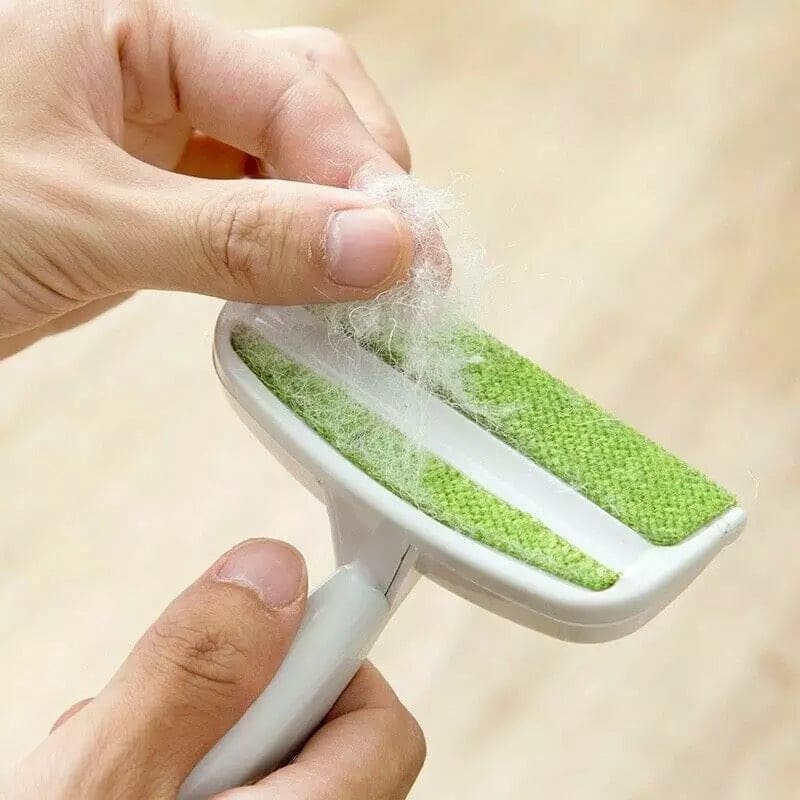 Manual Mini Double Head Lint & Cat Hair Cleaning Brush, Sofa Bed Seat Gap Cleaning Brush, Car Air Outlet Vent Dust Remover, 2 Heads Sofa Bed Seat Gap Cleaner, Clothes Fuzz Fabric Shaver Brush, Power-Free Fluff Removing Roller for Sweater