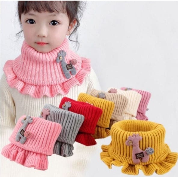 Comfortable Baby Muffler, Fleece Warm Kids Scarf, Toddler Kids