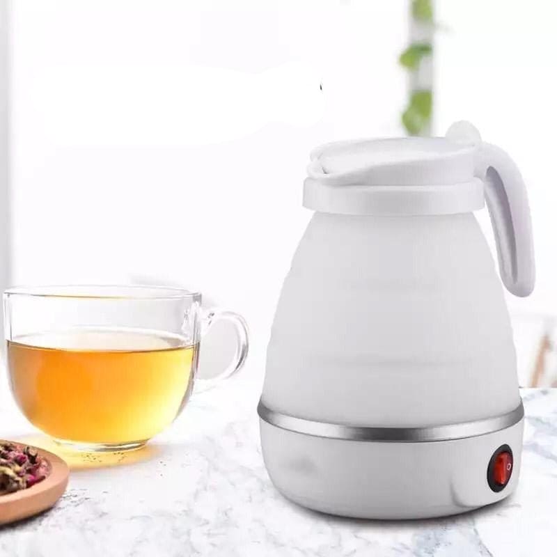 Travel Electric Kettle, Folding Water Boiler, Portable Silicone Household Electric Kettle