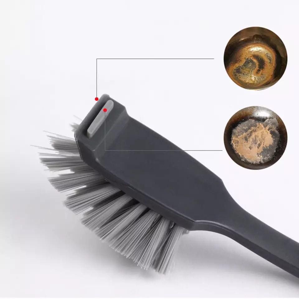 Multifunctional Long Handle Dishwashing Brush, Kitchen Cleaning Brush
