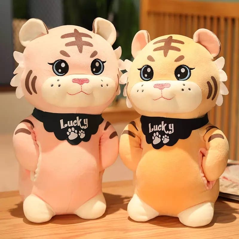 Tiger Soft Plush Toys, Stuffed Cartoon Animal Toys For Kids