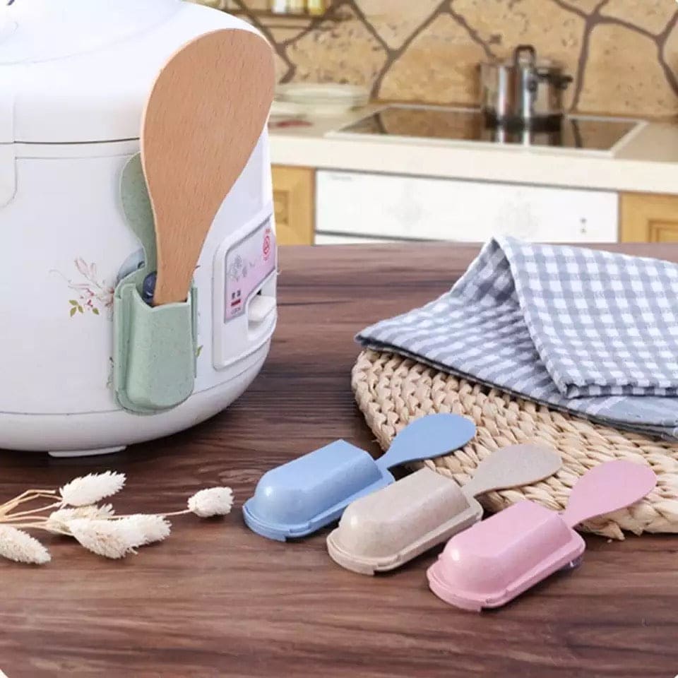 Mini Sticky Spoon Rack, Rice Scoop Fork Spoon Holder Sucker, Kitchen Utensil Holder, Tableware Storage Rack, Creative Household Gadgets, Suction Cup Pasting Kitchen, Multifunctional Storage Rack for Kitchen