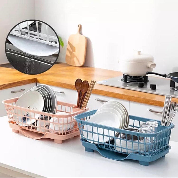 Tableware Drainer Storage Basket, Drain Sink Organizer, Utensil Holder