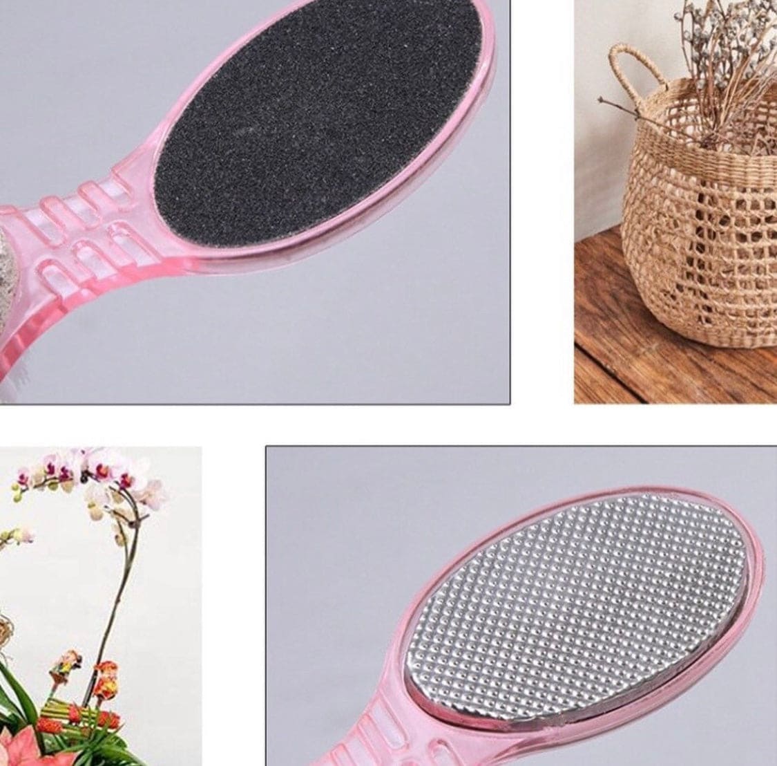 4 In 1 Foot Care Callus Brush, Grinding Feet Stone Scrubber, Feet Health Foot Tool