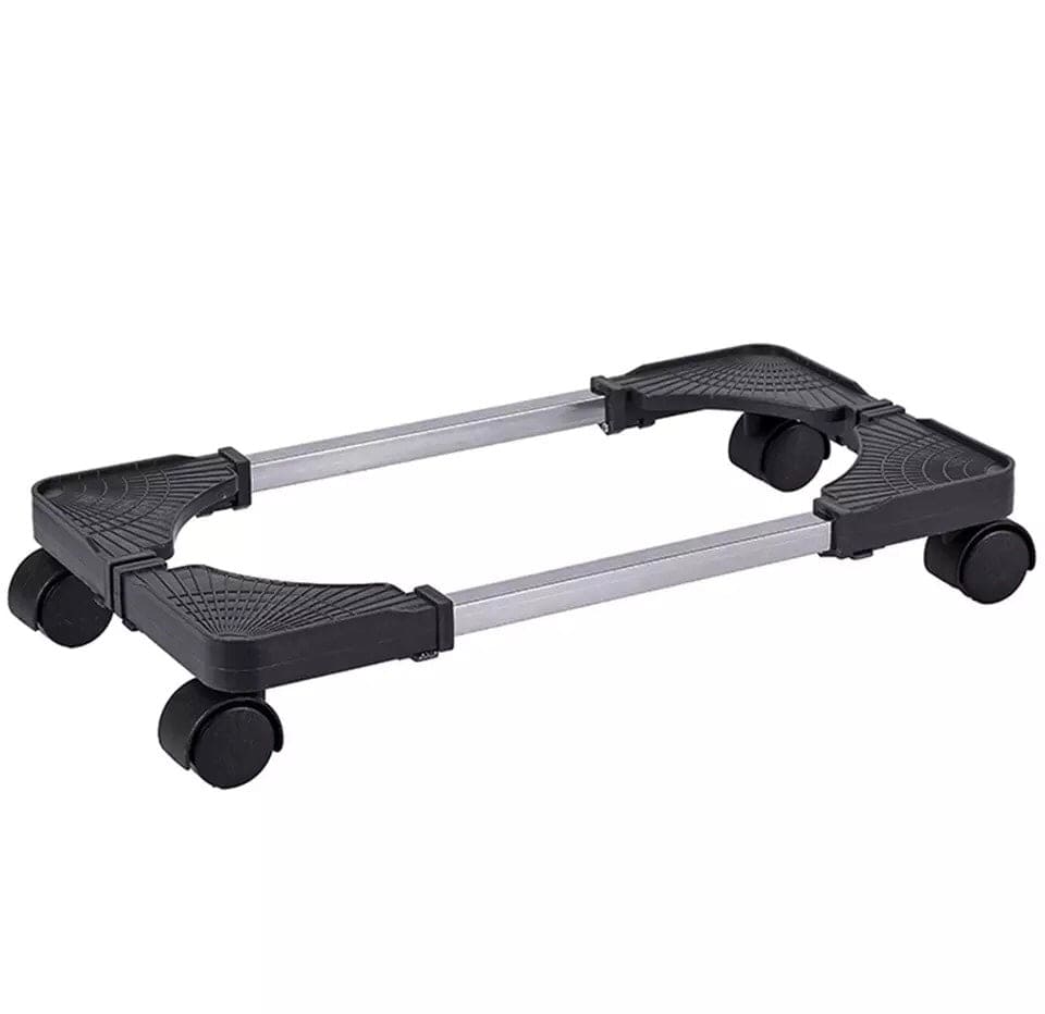 Mobile PC Tower Stand Cart, Desktop Bracket Cooling Base With 4 Locking Caster Wheel