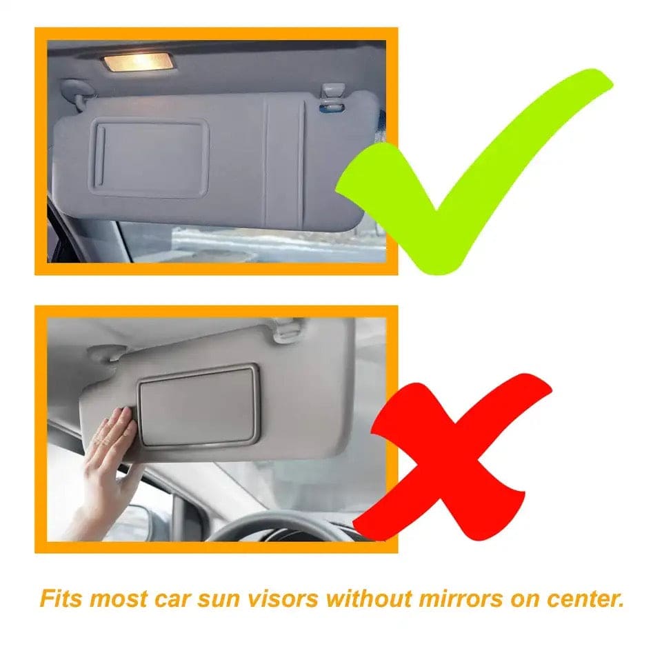 2 In 1 Car Visor, Car Anti-glare Mirror, Anti-Glare Windshield Visor, –  Yahan Sab Behtar Hai!
