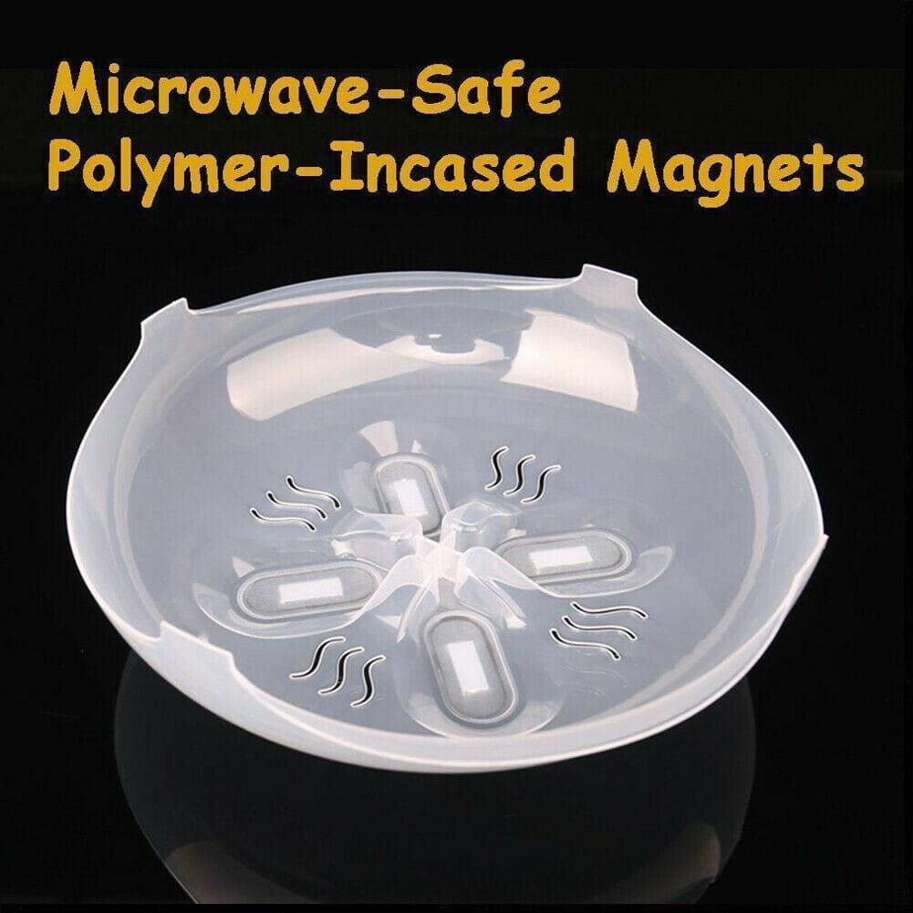 Magnetic Microwave Splatter Cover, Microwave Hover Cover