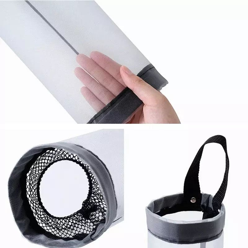 Net Plastic Bag Organizer, Home Grocery Bag Holder, Wall Mount Plastic Bag Holder, Kitchen Storage Shopper Dispenser, Trash Garbage Bag Organizer, Hanging Pouch Hang Bag