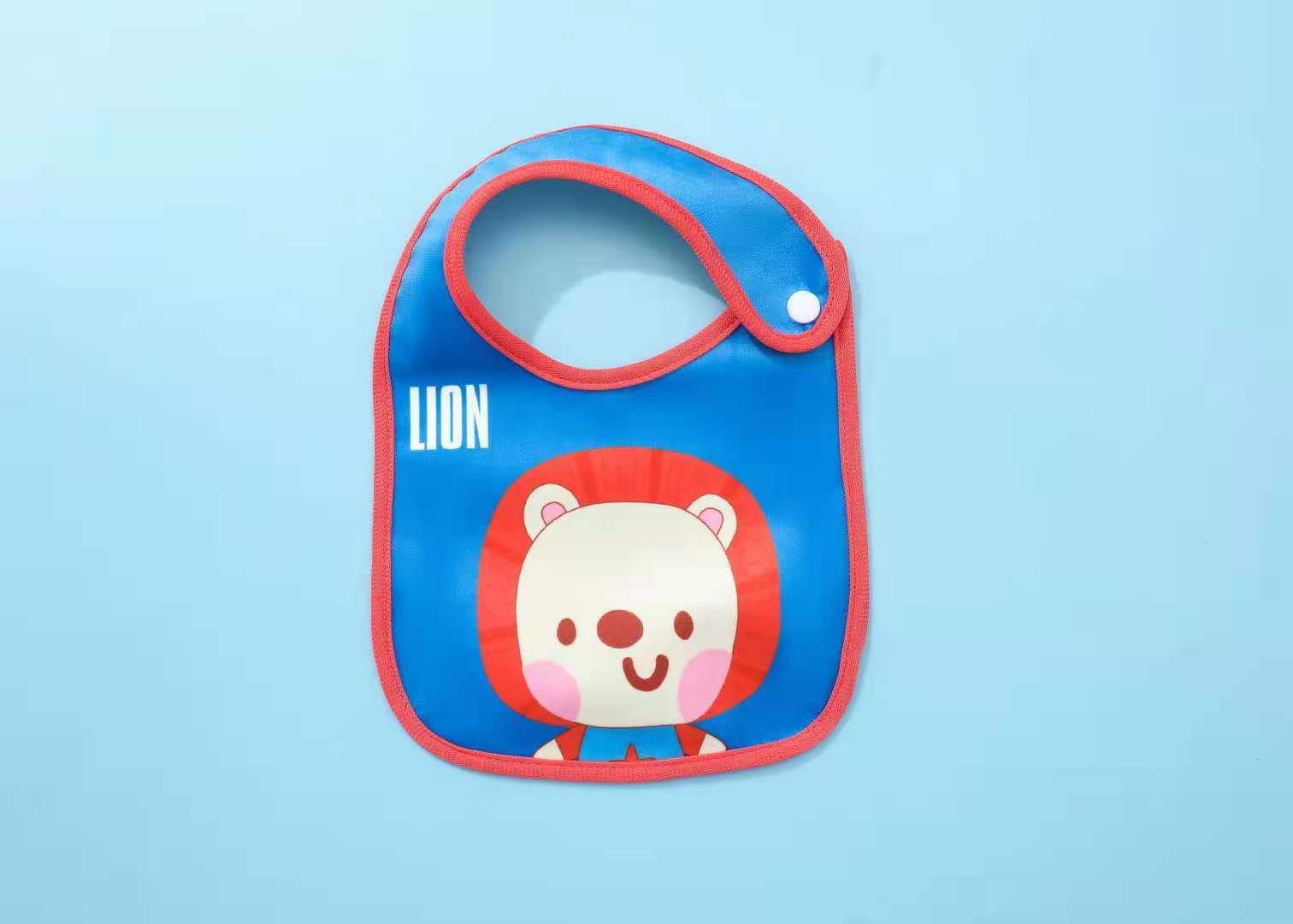 Baby Food Bib, Newborn Baby Bibs, Terry Clothes Baby Scarves Saliva Towels, Cartoon Animal Infant Burp Cloths