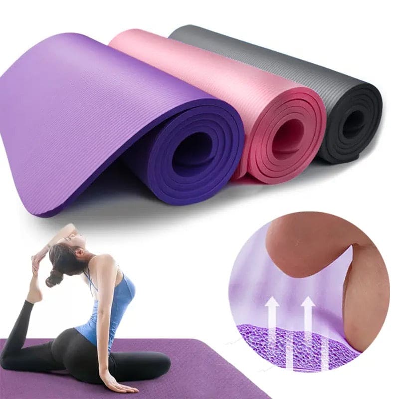 Non Slip EVA Yoga Mat, Foldable Fitness Environmental Gym Exercise Pads, Carpet Mat For Beginner, Home Exercise Odorless Mat, Retrospect Solana Yoga Mat