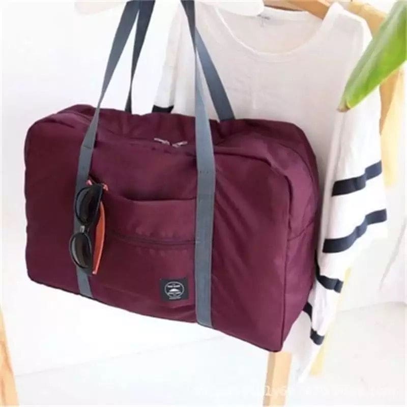 Single Shoulder Travel Bag, Multifunctional Folding Travel Bag, Large Capacity Fashion Travel Bag, Travel Luggage Organizer, Travel Pouch Hand Bag, Multifunctional Large Capacity Suitcase Organizer Bag