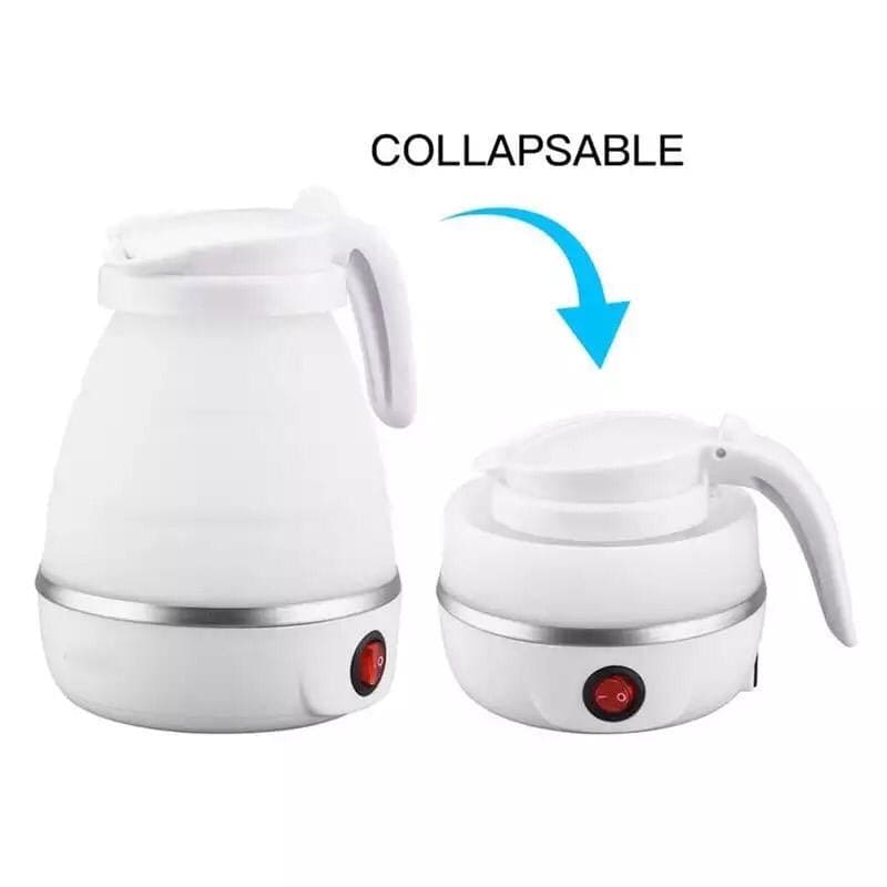 Travel Electric Kettle, Folding Water Boiler, Portable Silicone Household Electric Kettle