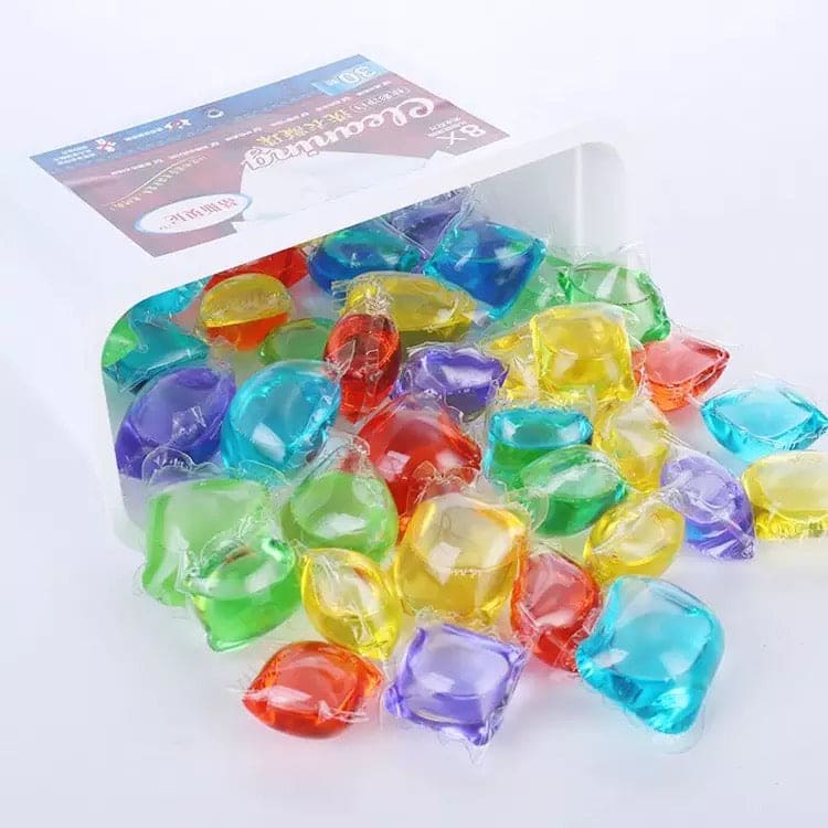 Set of 10 Laundry Fragrant Gel Beads, Laundry Ball Cleaner Capsules, Clothes Cleaning Scent Booster