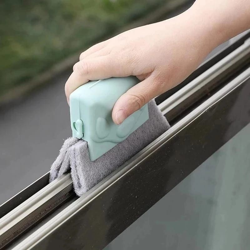 Magic Window Groove Cleaning Brush, Window Track Crevice Gap Corner Cleaner, Household Magic Window Cleaning Tool