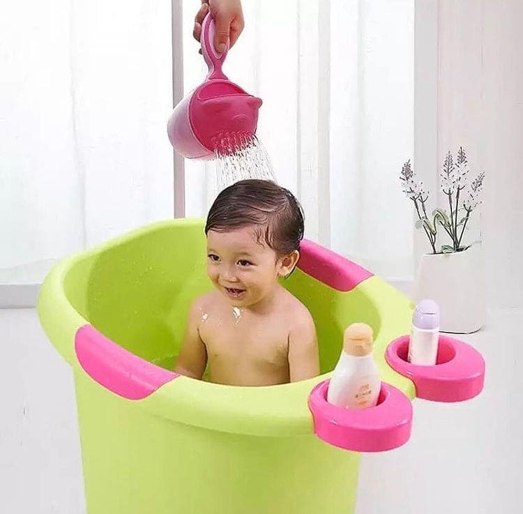 Cute Baby Shower Mug, Baby Bath Rinse Mug, Cartoon Shampoo Rinse Mug