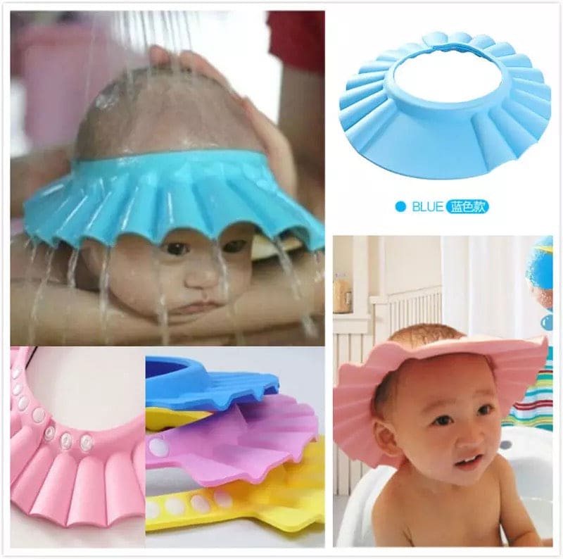 Baby Shower Cap, Eye Protection Shower Cap, Baby Shampoo Cap, Children Bathing Shower Cap
