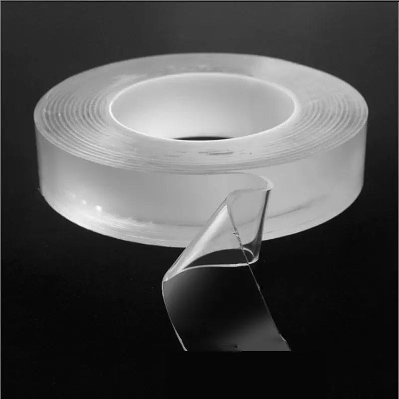 Nano Double Sided Tape, Transparent Nano Tape, Powerful Wall Stickers For Bathroom Kitchen Gadgets Home, Washable Self adhesive Transparent Tape, Universal Hook Tape