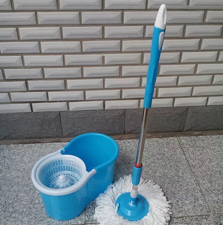 Amazing Double Bucket Mop, Rotating Automatic Hand Free Washing Mop, House Hold Double Drive Mop, Bucket Wet And Dry Mop Bucket, Self Cleaning Mop And Bucket Cleaning Tools, Stereo Double Drive Rotary Mop