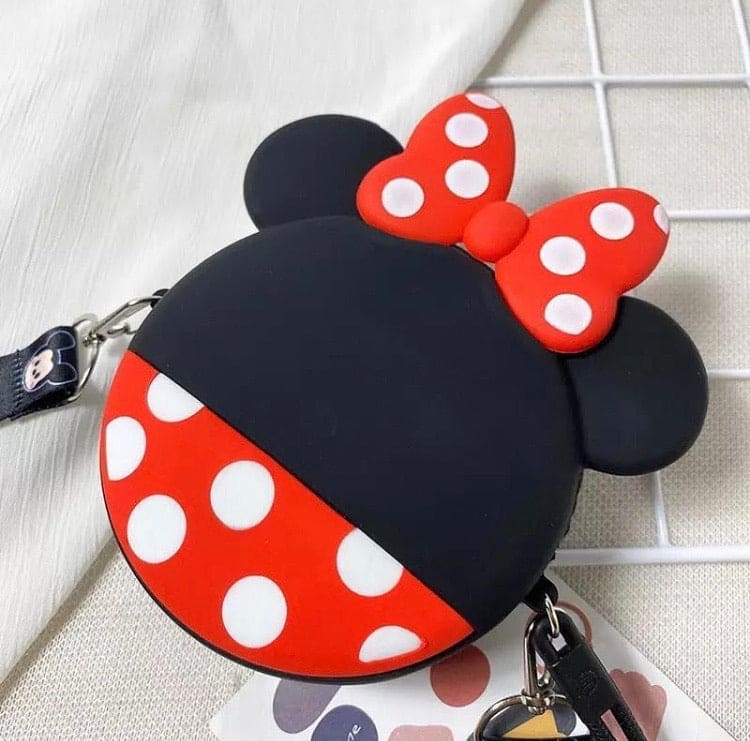 Cartoon Characters Silicone Mini Cross Body Bags, Kids Cute Cartoon Messenger Purse, Fun Coin Girls Pouch