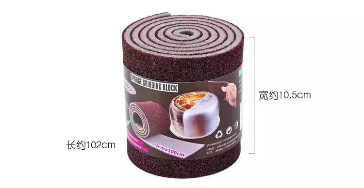 Magic Cleaning Emergy Rust Removing Roll, Magic Rust Cleaner, Pot Cleaning Sponge