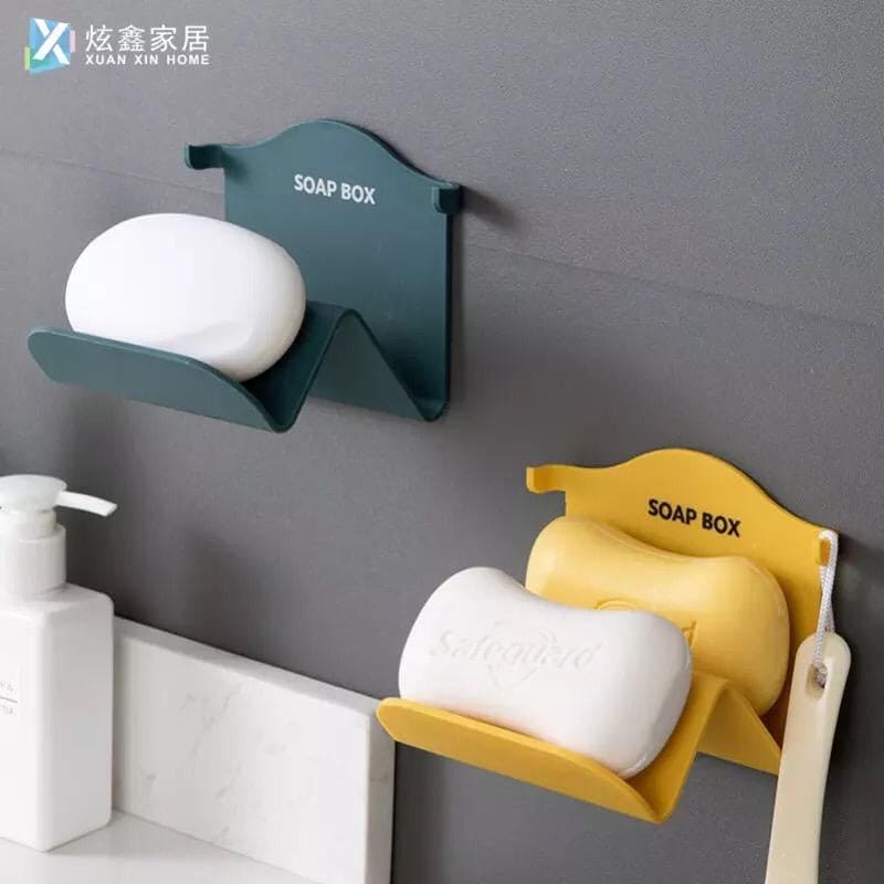 Bathroom Soap Storage Rack, Wall-Mounted Soap Holder, Multi-Functional Soap Holder
