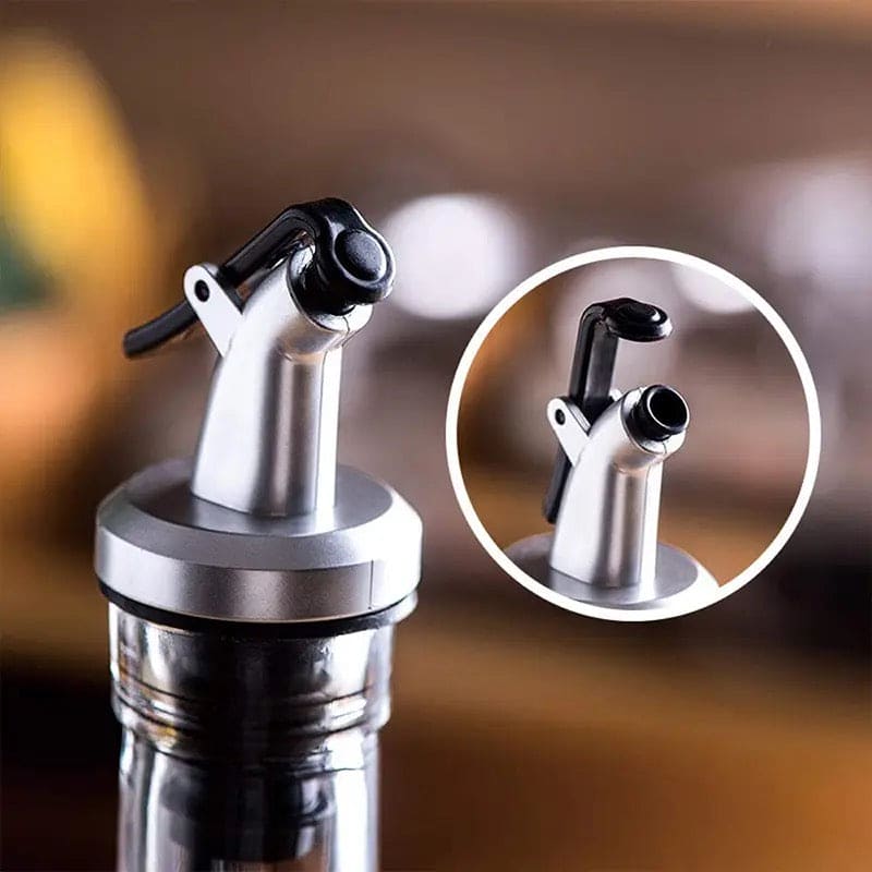 500ml Oil Glass Bottle, Creative Oil Dispenser, Kitchen Cooking Seasoning Bottle, Cooking Oil Tank Bottle