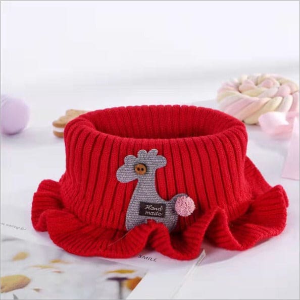 Comfortable Baby Muffler, Fleece Warm Kids Scarf, Toddler Kids