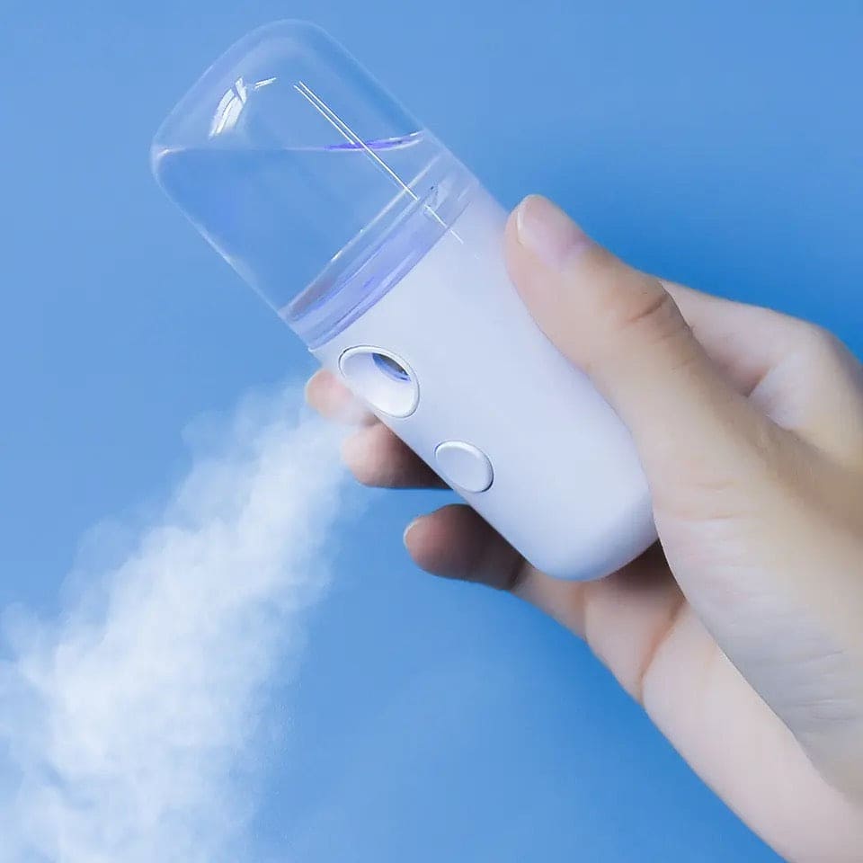 Face Humidifier Steamer, Mini USB Sprayer, Body Facial Spray, Portable Hydrating Beauty Sprayer, Handheld Face Air Humidifier, Rechargeable Nano Water Spray Bottle, Mini Steam Bullet Bottle, Disinfectant Atomization Tool, Nano Mist Sprayer Bottle